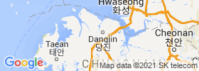 Tangjin map